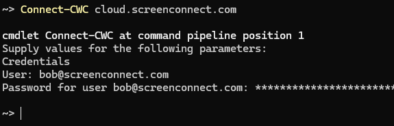 A new way to login with MFA to CWControl